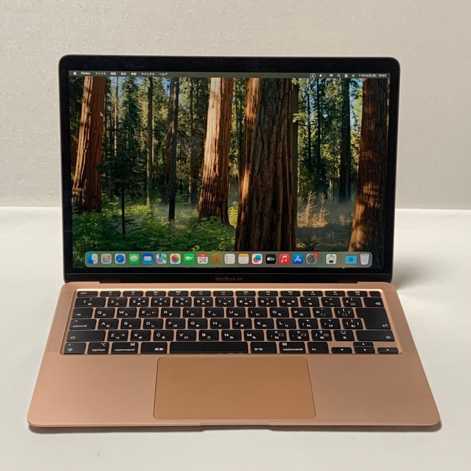 美品】MacBook Air 2020年 SSD256GB メモリ8GB ローズゴールド 13.3