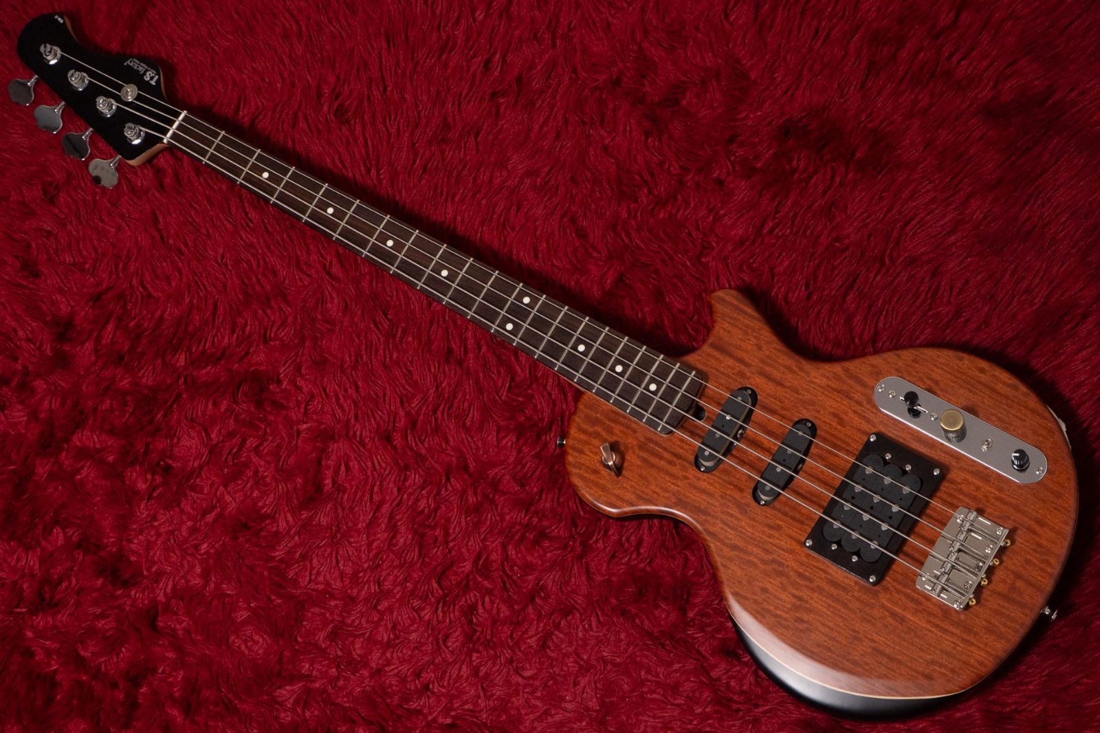 T S factory 151 A JR BASS SP Bubinga TOP HondurasMahogany Back 2025 3 860 kg 002 GIB横浜