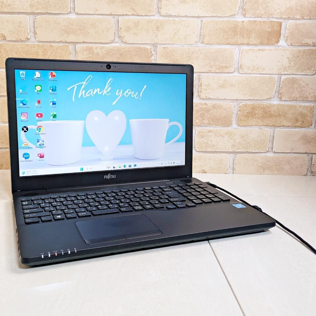 オフィス付！新品SSD☆Win11☆初心者OK！即使用可☆ノートパソコン