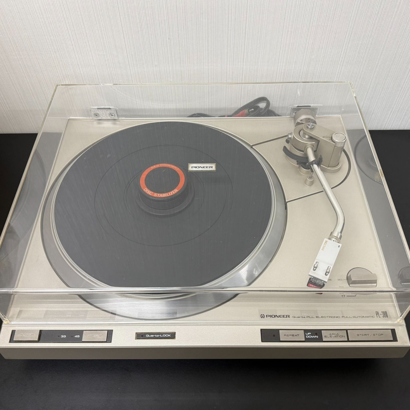 パイオニア/レコードプレーヤーＰＬ-３８０Ａ・ＰＮ-２００スペア針付 パイオニア PL-380A 修理とメンテ フルオートレコードプレーヤー - 音