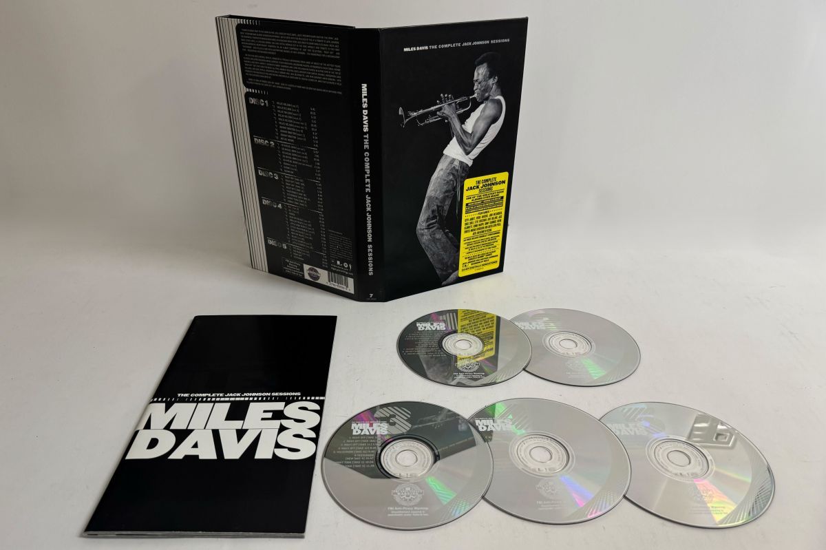 米5discs CD Miles Davis Complete Jack Johnson Sessions C5K90926
