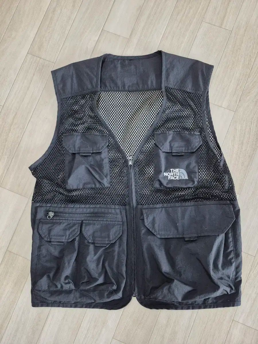THE NORTH FACE ザノースフェイス ブラック メッシュ ベスト M - メルカリ