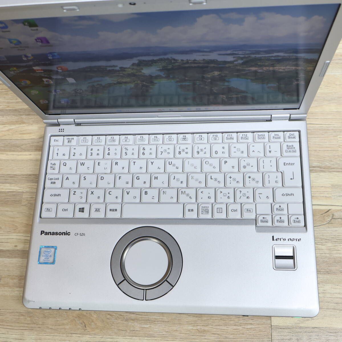 ☆美品 高性能7世代i5！SSD256GB メモリ8GB☆CF-SZ6 Core i5-7300U Web