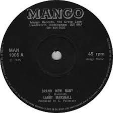 英7” Larry Marshall / King Tubby Brand New Baby MAN1006 Mango Records /00080