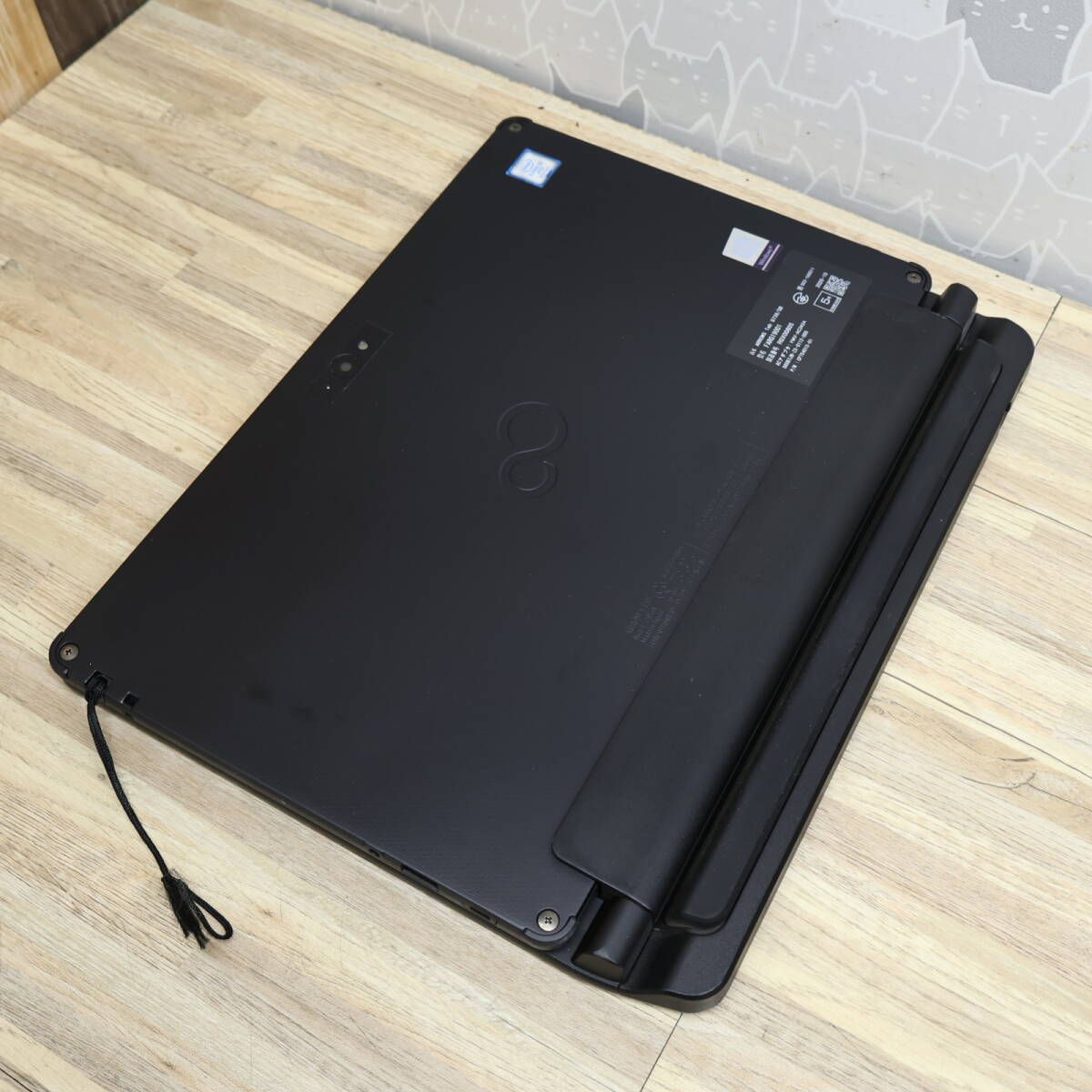 ノートPC ★超美品 高性能8世代4コアi5！SSD128GB メモリ8GB★Q738/SB Core i5-8350U Webカメラ TypeC Win11 MS Office2019 H&B ノートPC★P94057