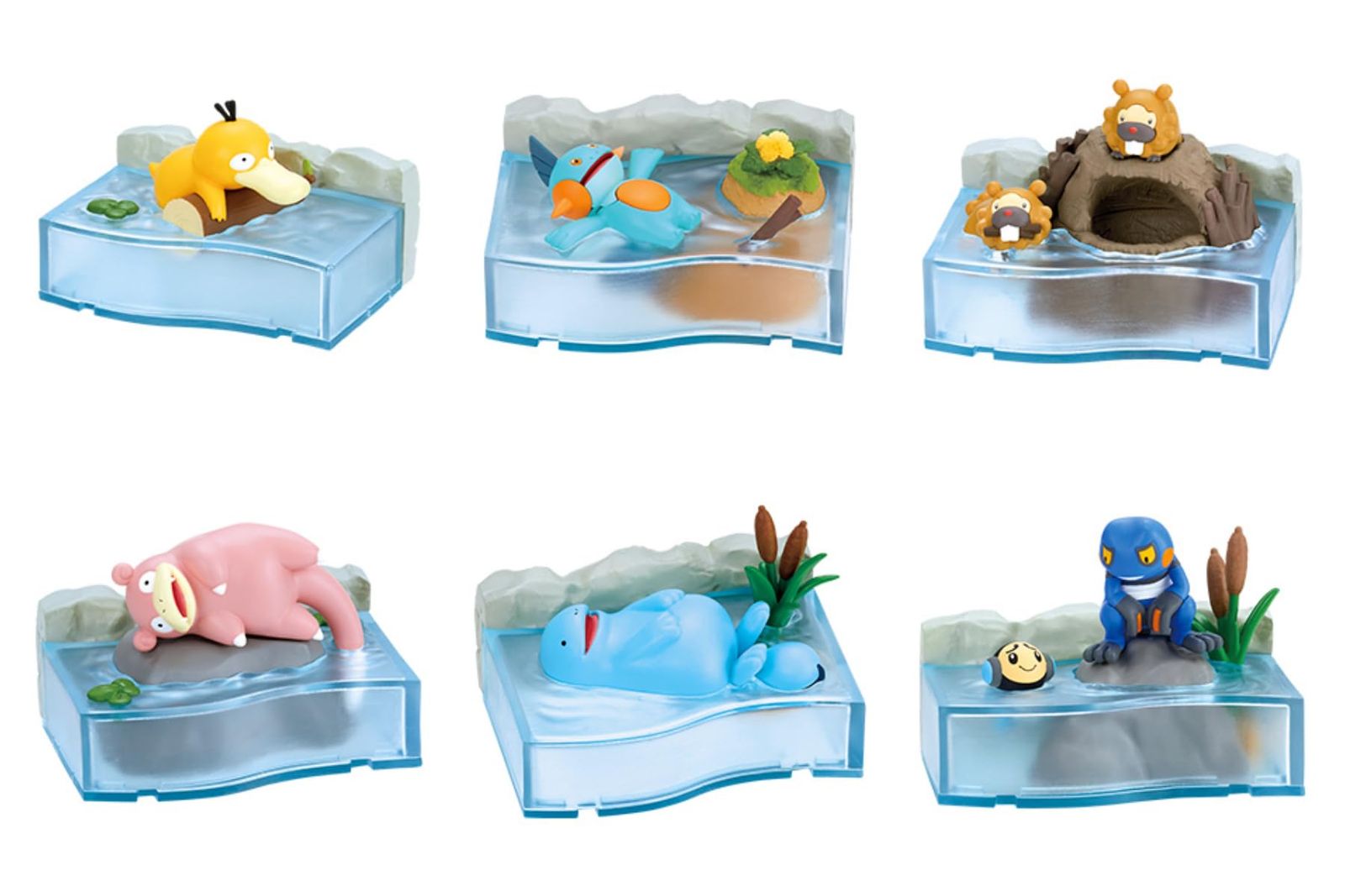 高品質，格安 リーメント ポケモンのんびりタイム 川でひとやすみ BOX商品 全6種 6個入り 約H115×W70×D50mm その他