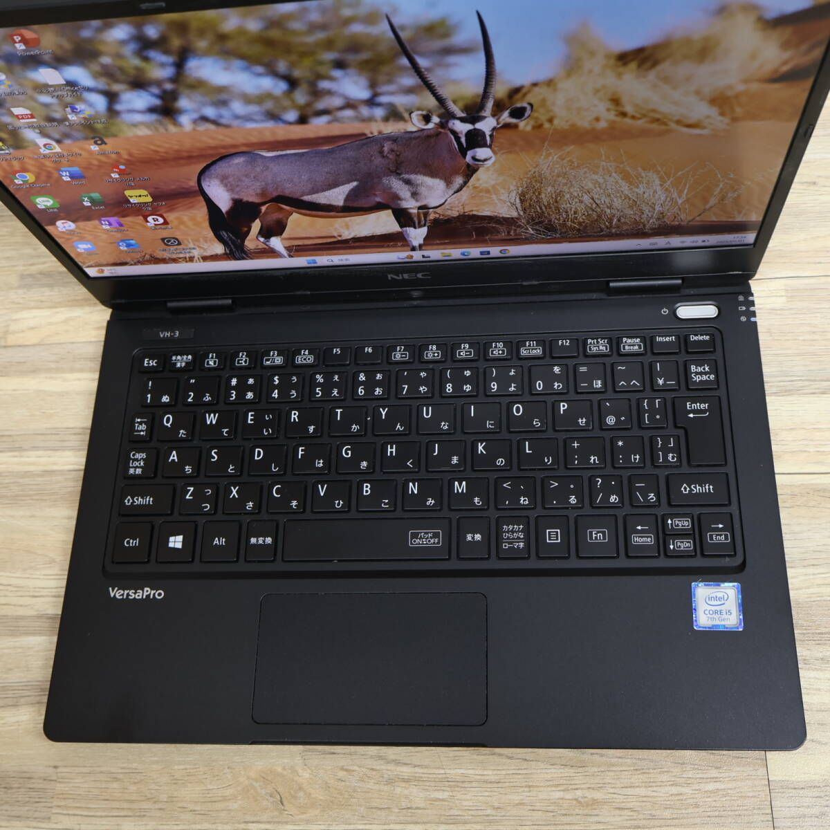 ☆美品 高性能7世代i5！SSD256GB メモリ8GB☆VKT12H Core i5-7Y54 Web