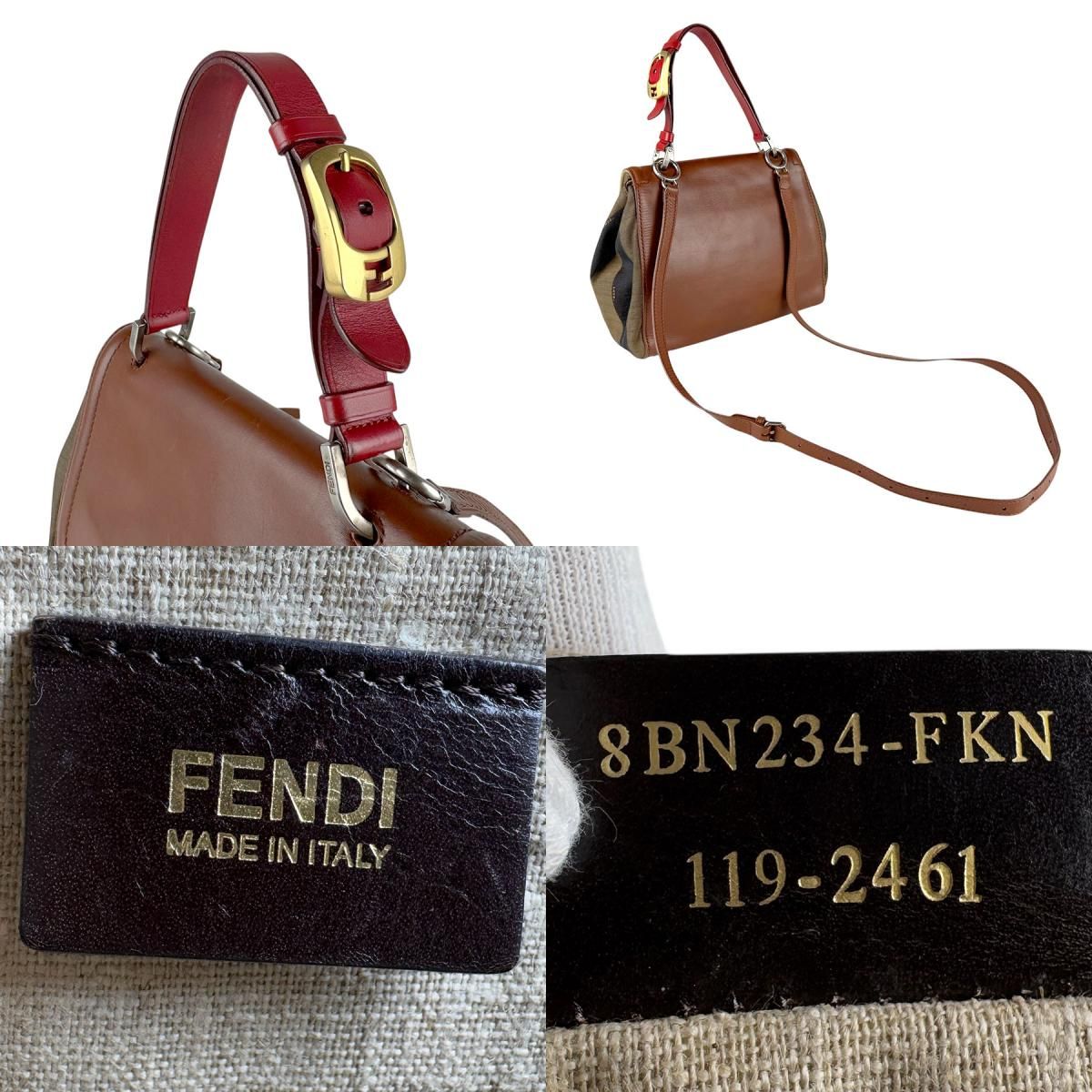  フェンディ FENDI リュック ペカン 8 BN 234-FKN リュック バックパック バッグ