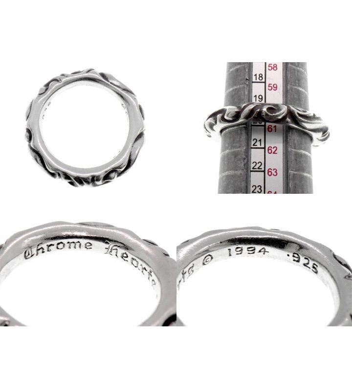 クロムハーツ CHROME HEARTS 【 SCRL BAND 】 スクロールバンド