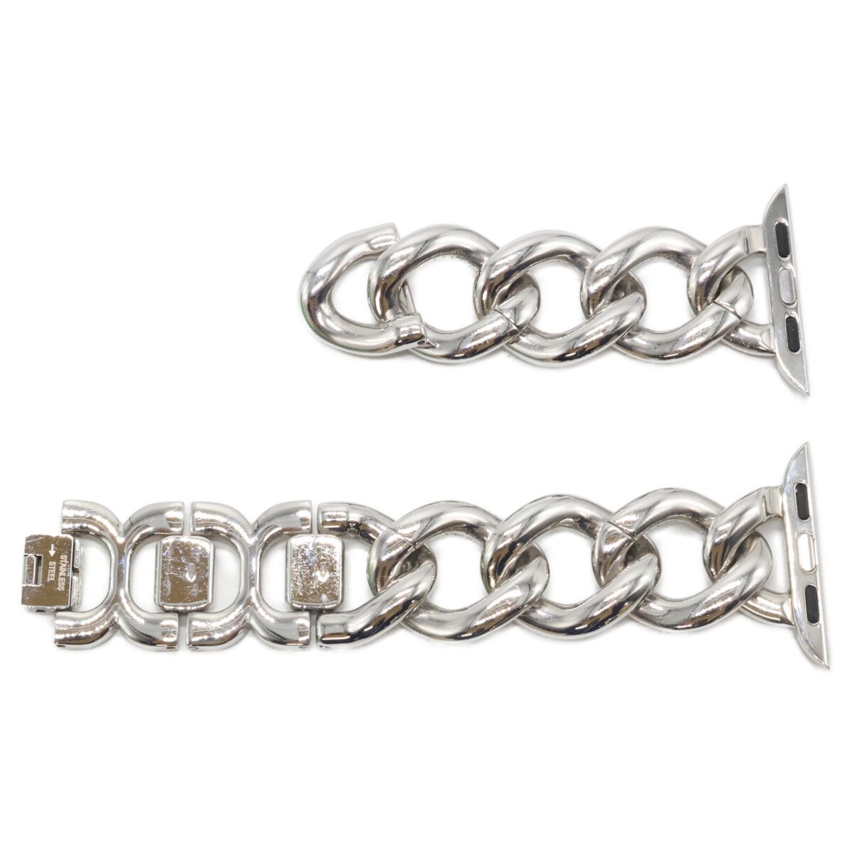  スワロフスキー Apple Watch アップルウォッチ 40 mm 41 mm対応 チェーンストラップ 金属ベルト 時計