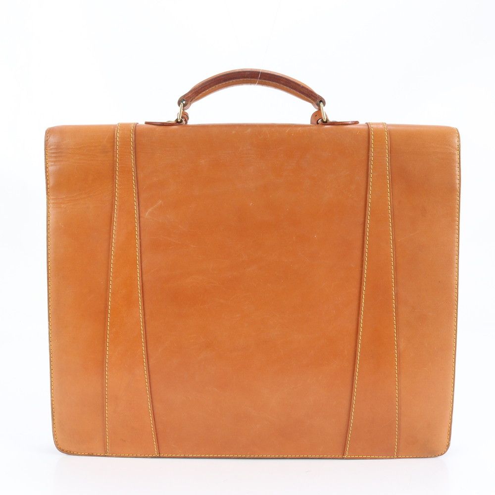 美品 ルイヴィトン ノマド レザー ビジネス バッグ 書類鞄 ブリーフ