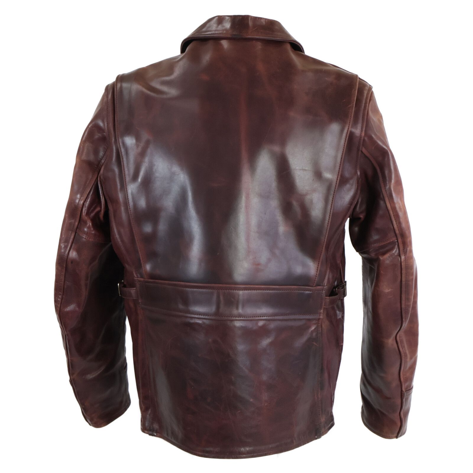 AEROLEATHER エアロレザー ロングハーフベルト ホースハイド レザー