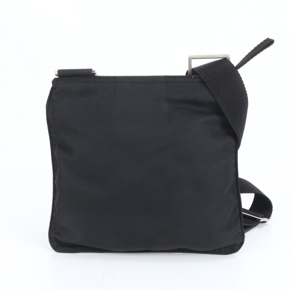 極美品 プラダ テスート ナイロン 三角 トライアングル ロゴ レザー