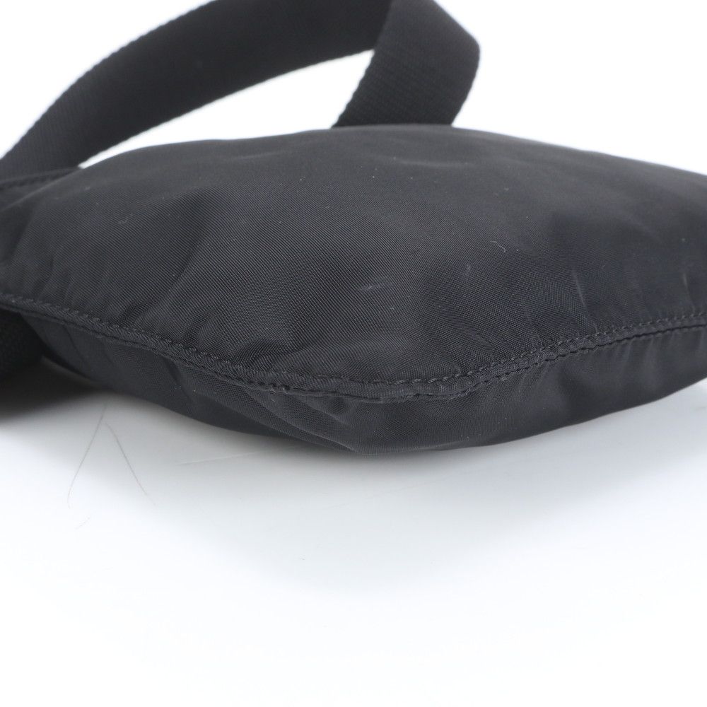 極美品 プラダ テスート ナイロン 三角 トライアングル ロゴ レザー