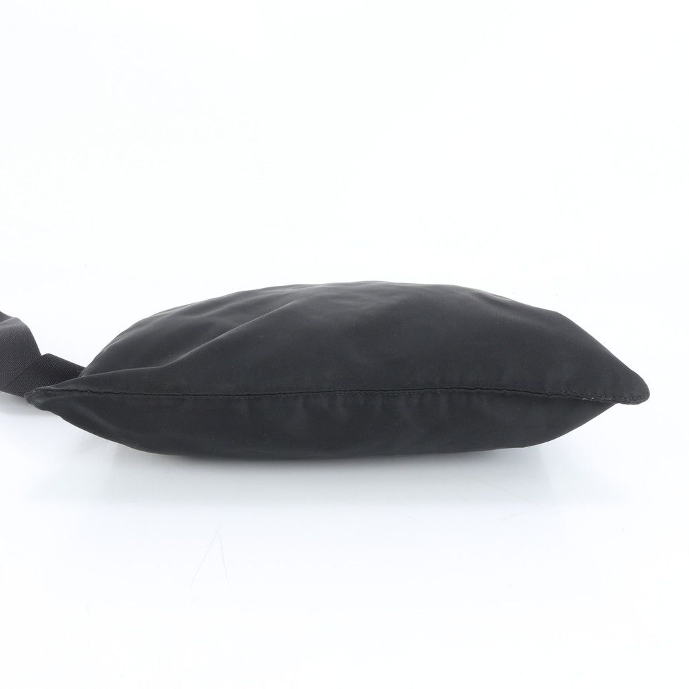 極美品 プラダ テスート ナイロン 三角 トライアングル ロゴ レザー