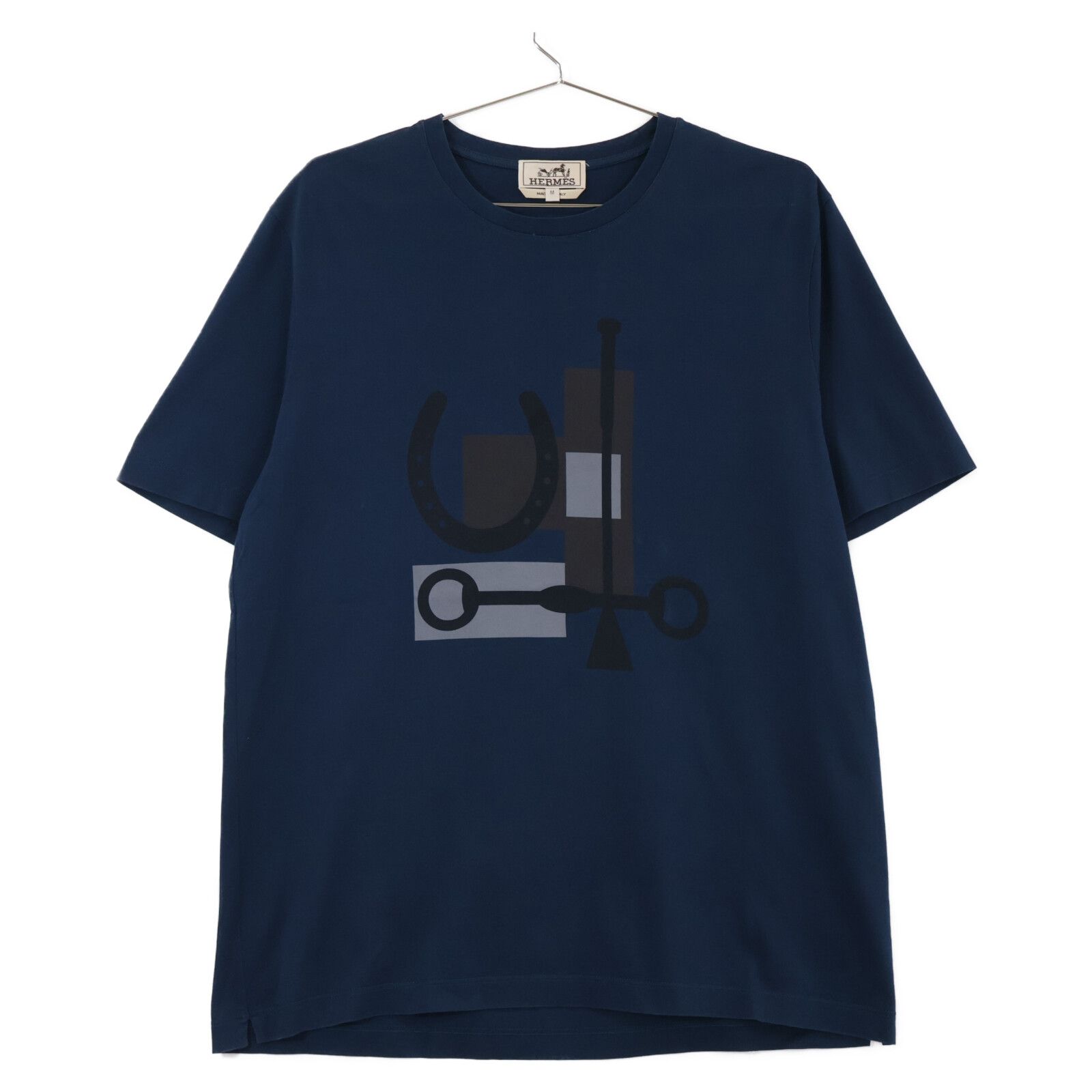 HERMES エルメス 2022AW 朝の散歩 Tシャツ コットン ブラウン HERMES