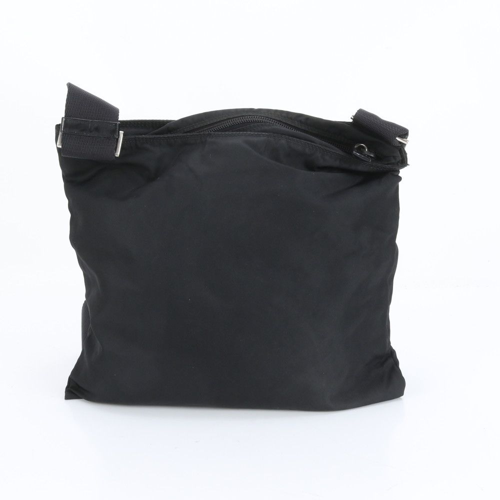 極美品 プラダ テスート ナイロン 三角 トライアングル ロゴ レザー