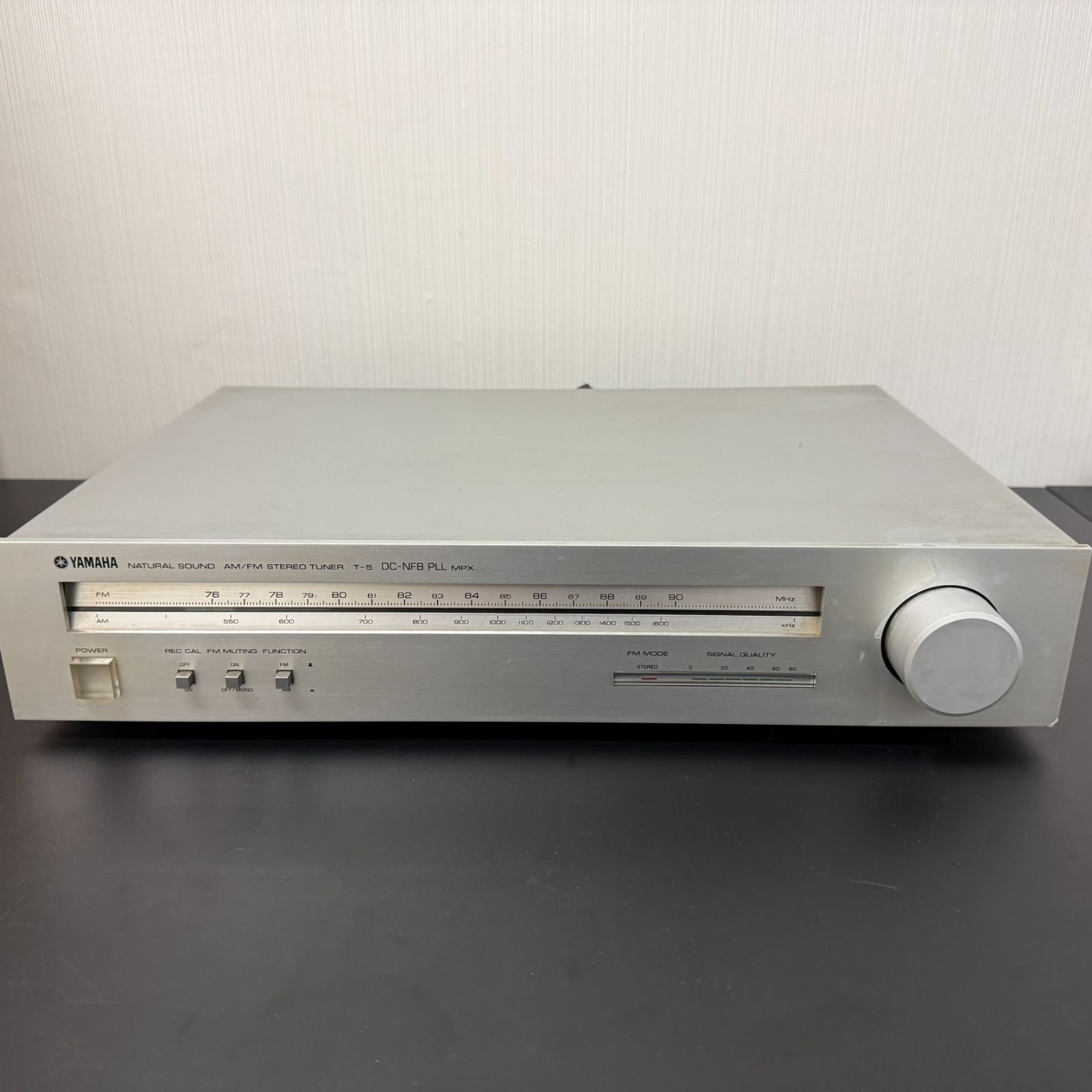 商品485】ヤマハ AM/FMステレオチューナー T-5 ジャンク品 - メルカリ