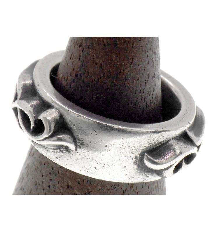  クロムハーツ CHROME HEARTS DBL NARROW VINE BAND ダブル ナロー ヴァインバンド シルバー リング 46098 リング 指輪 アクセサリー