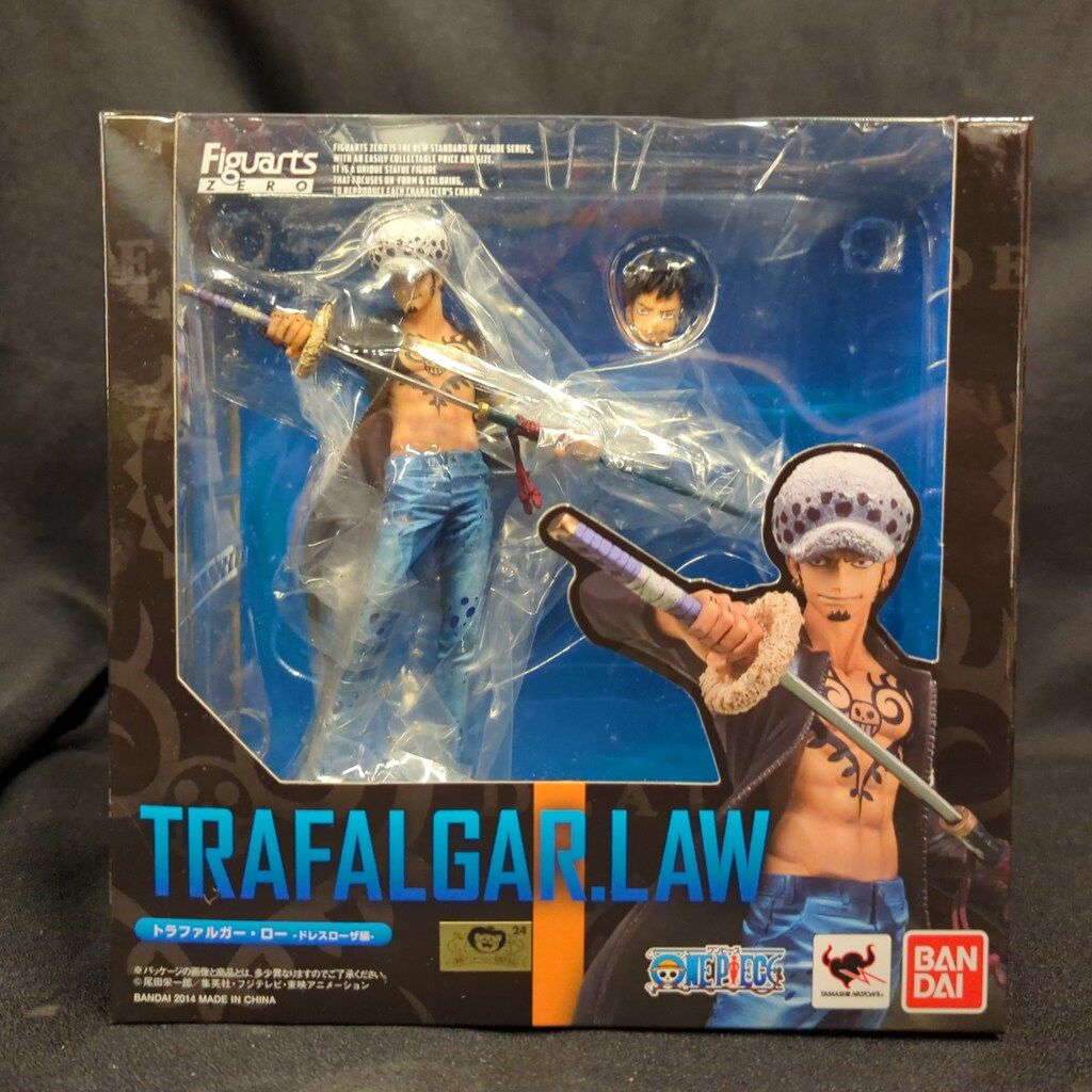 バンダイ フィギュアーツZERO ワンピース ロー ドレスローザ編 PVC