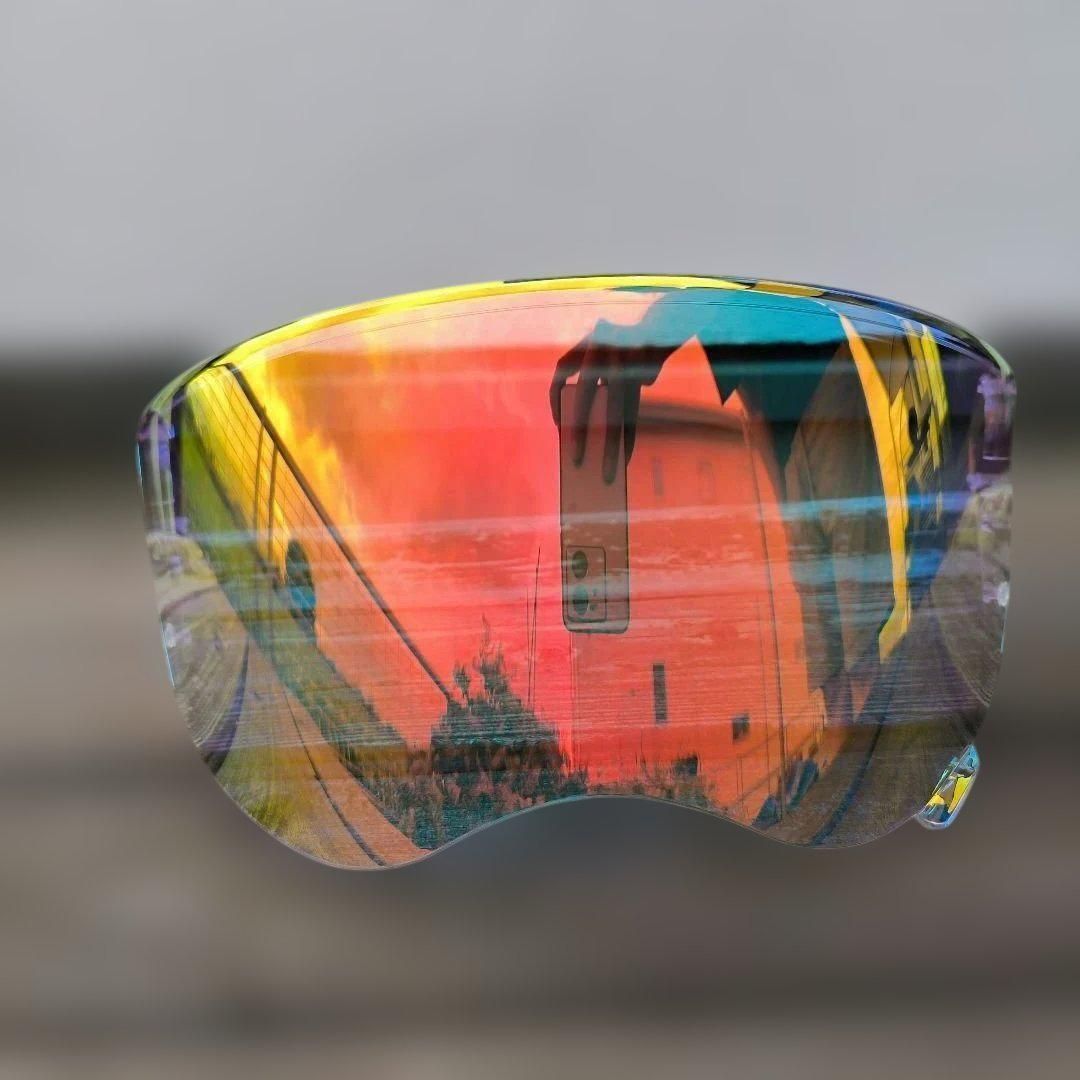 バイク クリアレッド CNS-2 HORNET ADV SHOEI シールド