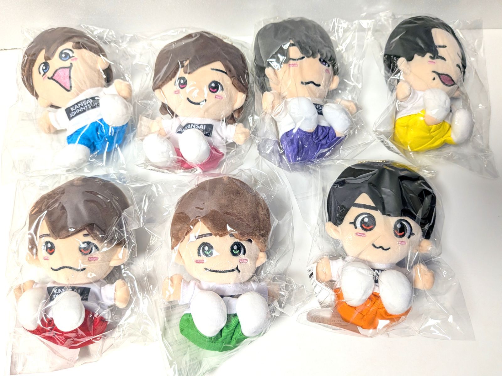 あけおめ ちびぬい Aぇ!group 6体セット 関ジュ グッズ ぬいぐるみ Aぇ