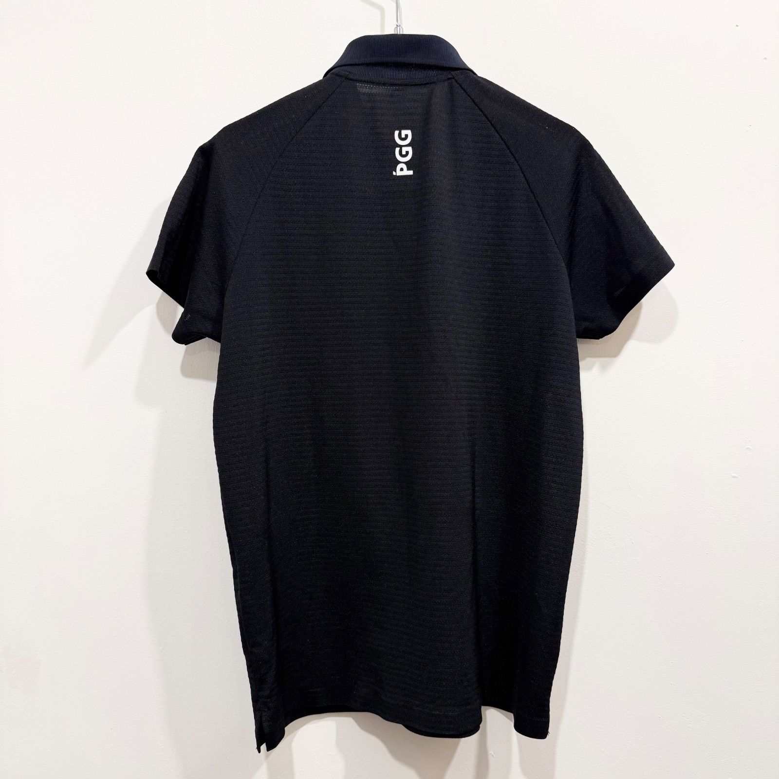 PGG パーリーゲイツ ポロシャツ ロゴプリント レディース サイズ1