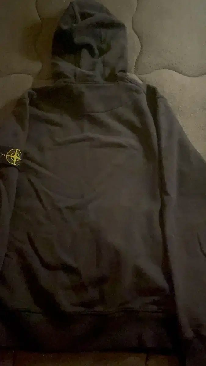 ストーン フードTシャツ S ネイビー