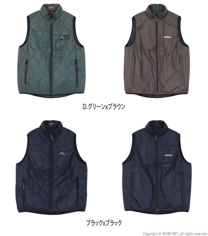 ワイルドシングス リバーシブルビレイベスト