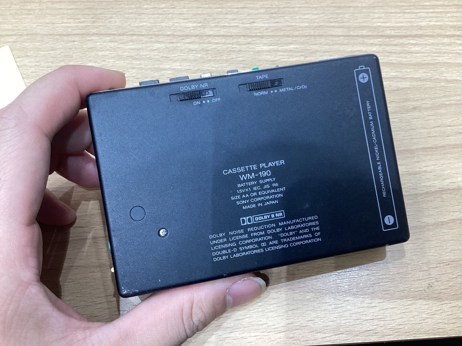 KA1018 SONY ソニー WALKMAN カセットウォークマン WM-190 動作未確認