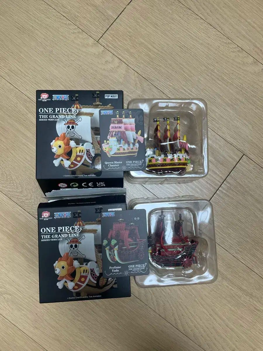 POP MART ONE PIECE エース海賊船 ラブブ ウソップ POP MART