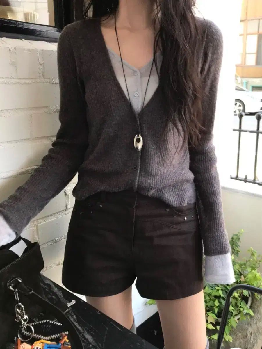 ヌーズ nuese タグ ルエブ テッド ショート パンツ