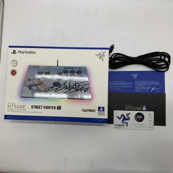 ﾚﾊﾞｰﾚｽｺﾝﾄﾛｰﾗｰ Kitsune SF 6 Chun-Li Edition RZ 06- -R 3 A 1 USB Windows 18ﾎﾞﾀﾝ 24