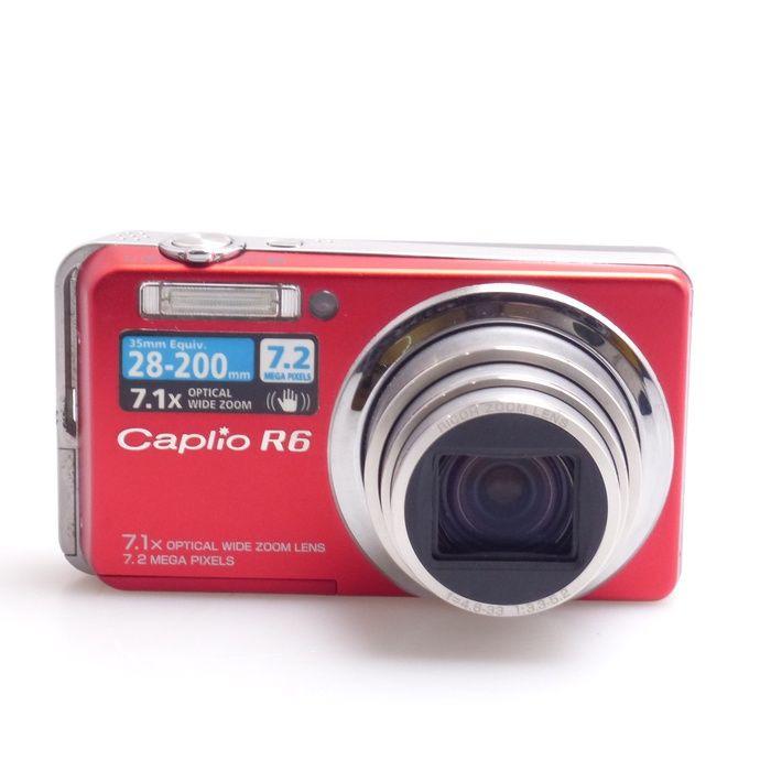 Ricoh Caplio R6 コンパクトデジタルカメラ 赤 中古】(リコー) RICOH Caplio R6 - メルカリ
