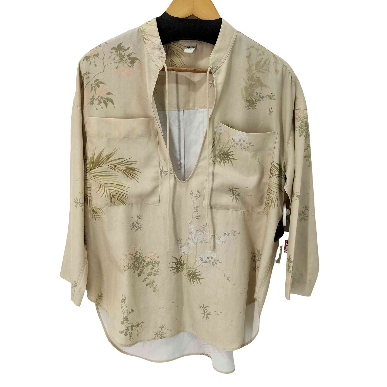 ロンハーマン Ron Herman 花柄 スキッパー ブラウス レディース import 