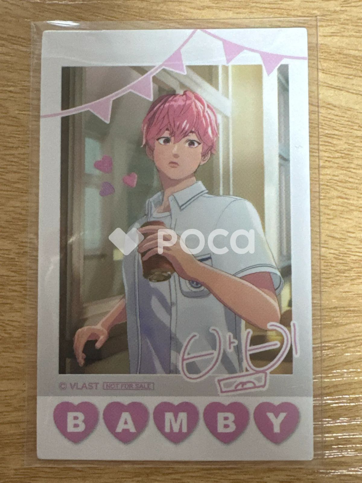 PLAVE バンビ ASTERUM : 134-1 PLAVE with animate cafe チェキ風