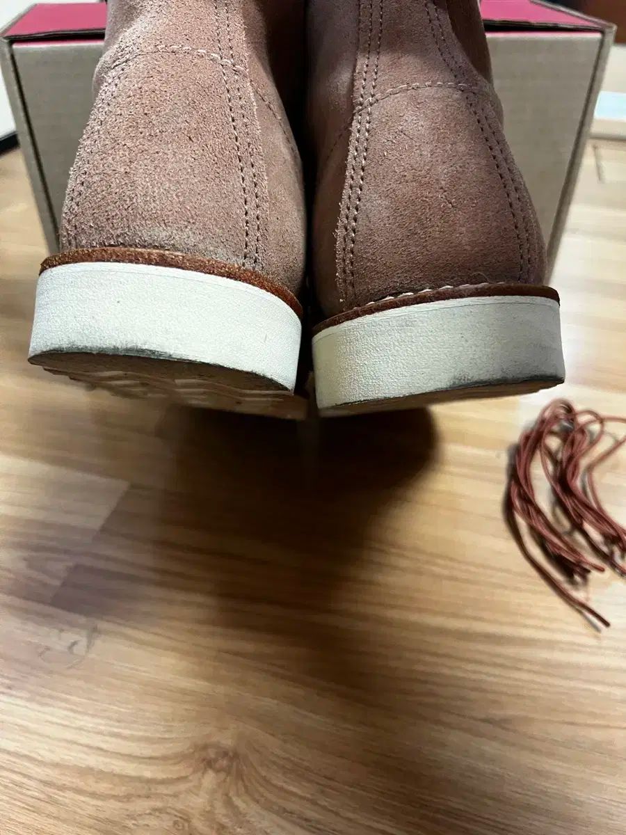 レッドウィング モックトゥ ダスティ ローズ OH アビリーン スウェード 285