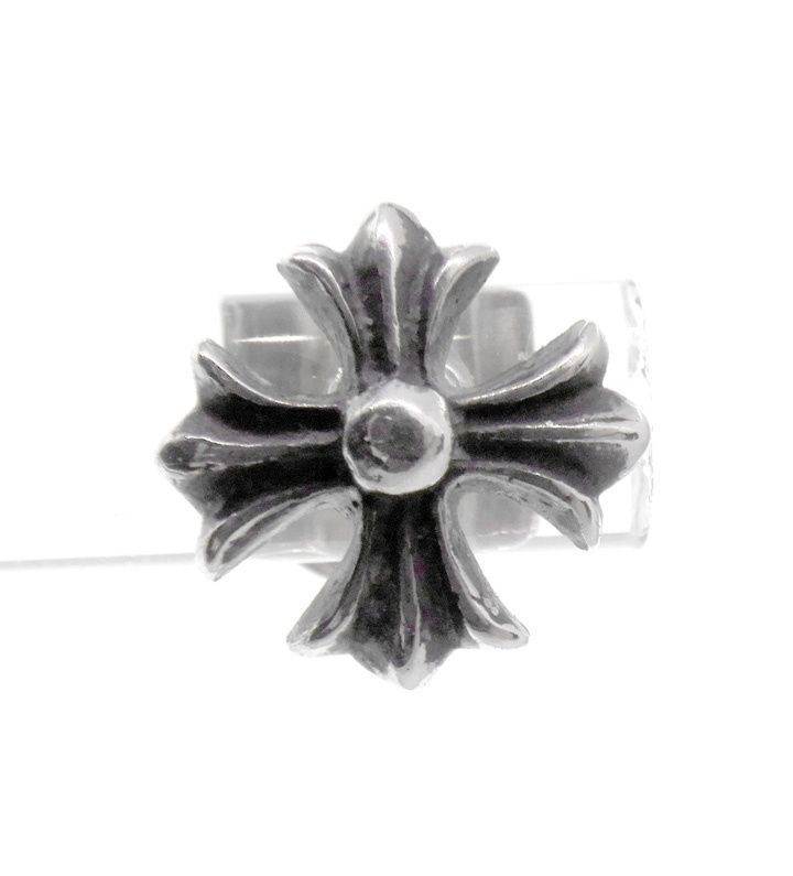 クロムハーツ CHROME HEARTS No 2 CH PLS CHプラス スタッド シルバー ピアス 46103