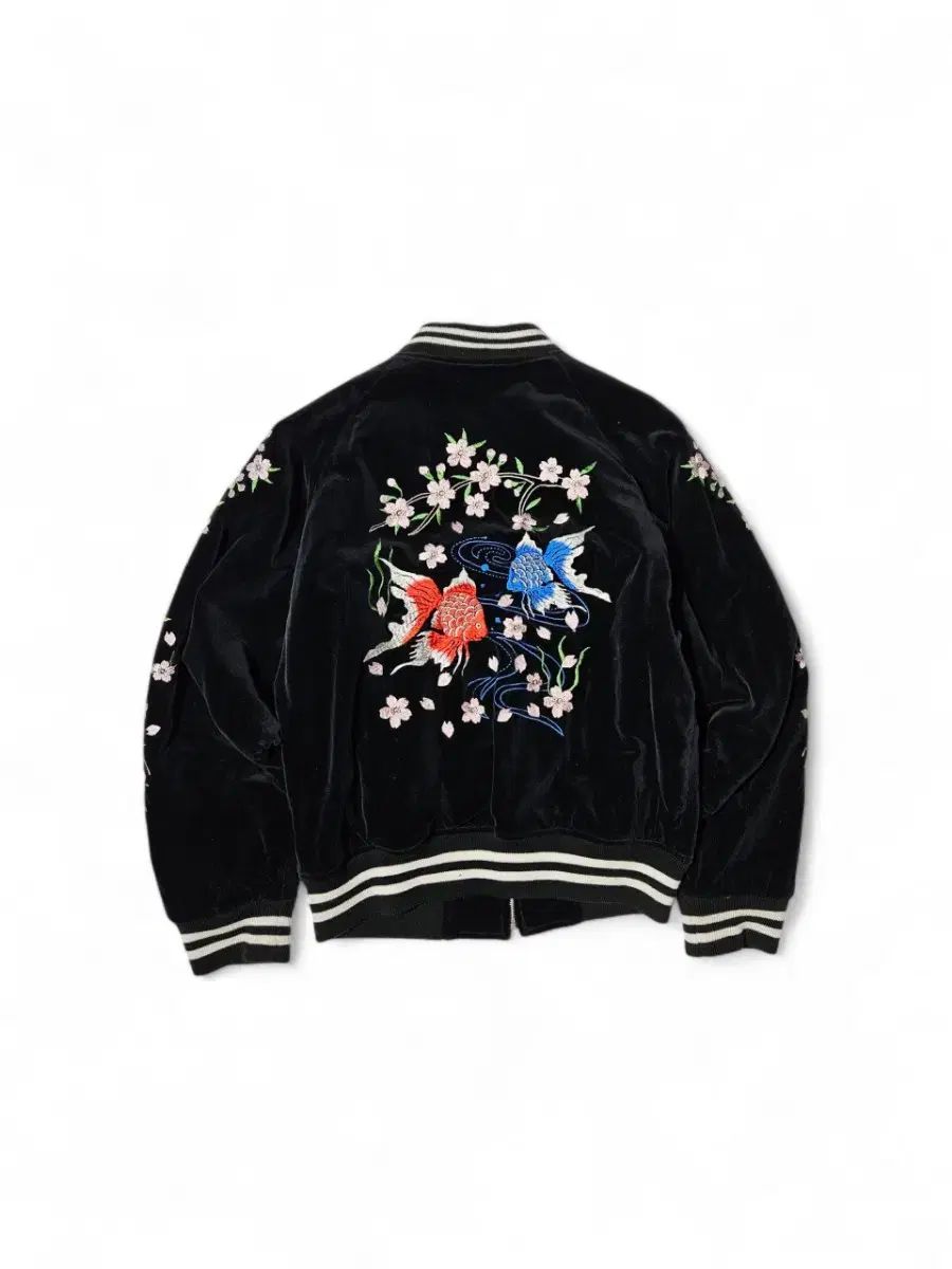 ホシ(HOSHI)・サクラ(SAKURA・宮脇 咲良) ツアーベルベット スカジャン