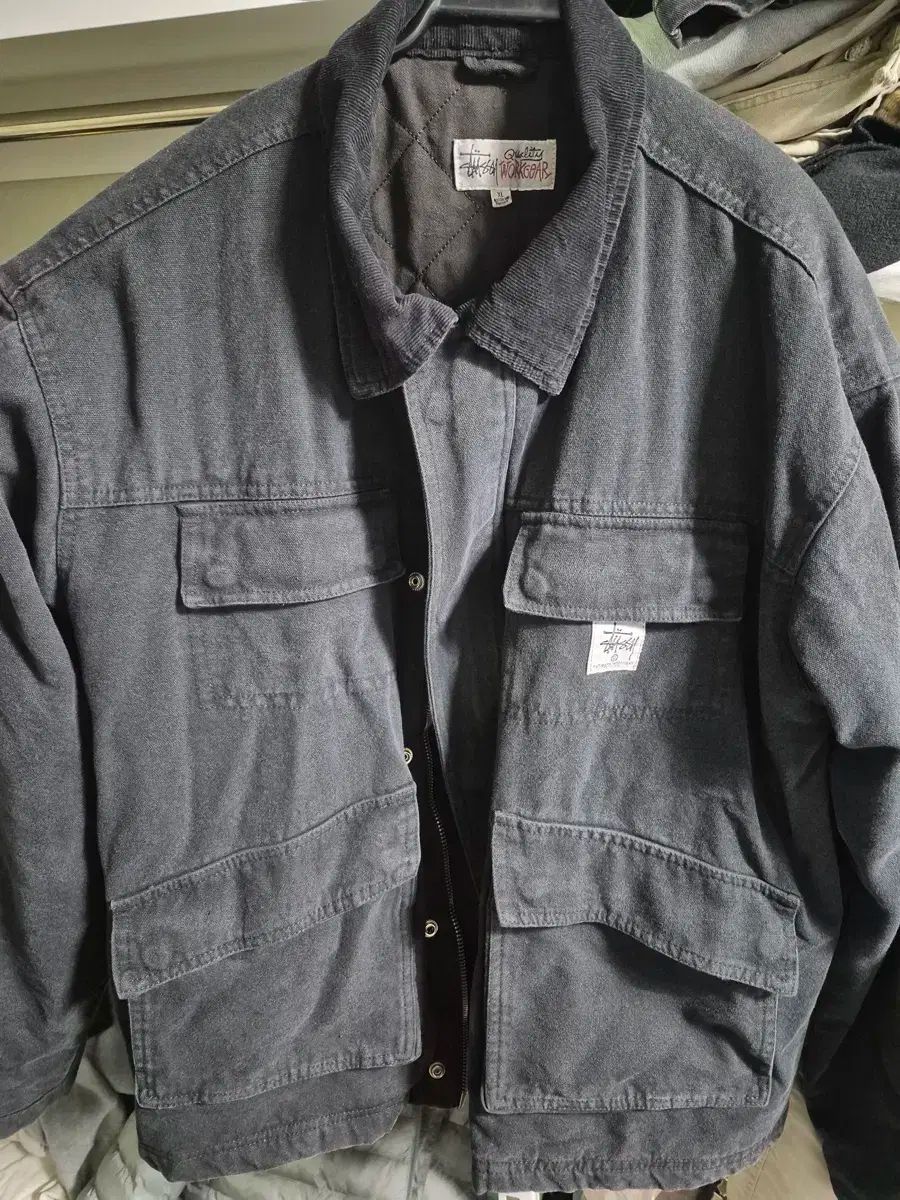 STUSSY ワークギア ジャケット XL