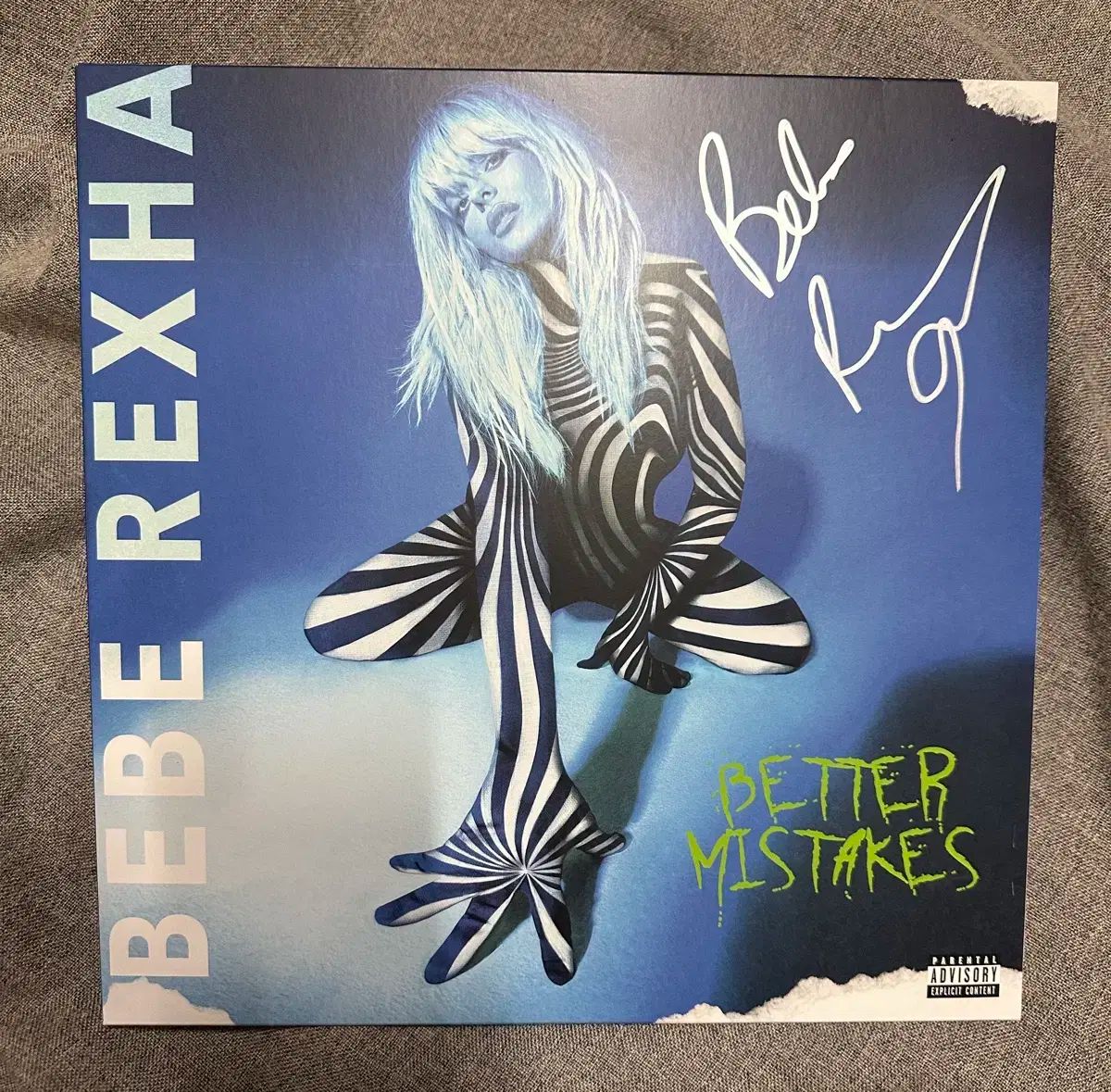 ビビ レクサ better mistake サイン入り サイン lp 盤