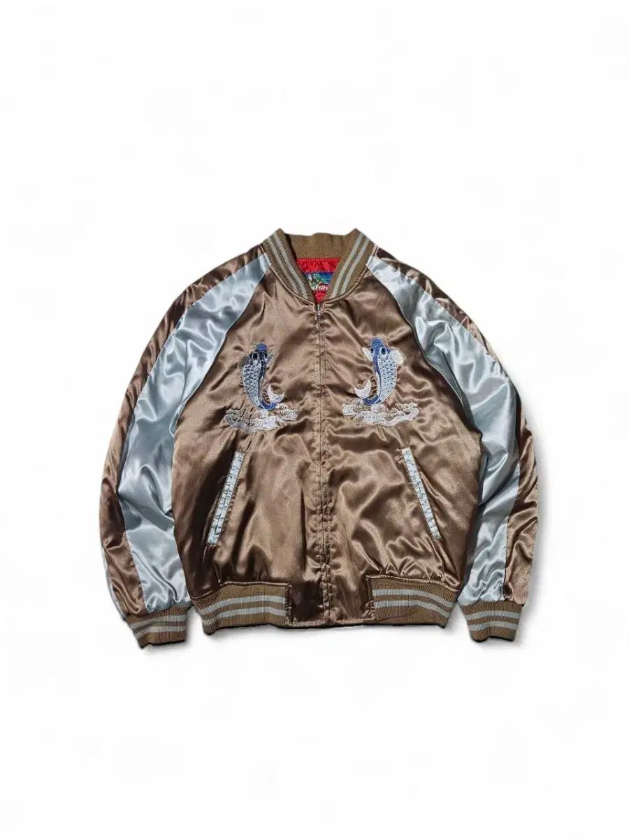 ホシヒメ スカジャン 鯉 刺繍 M