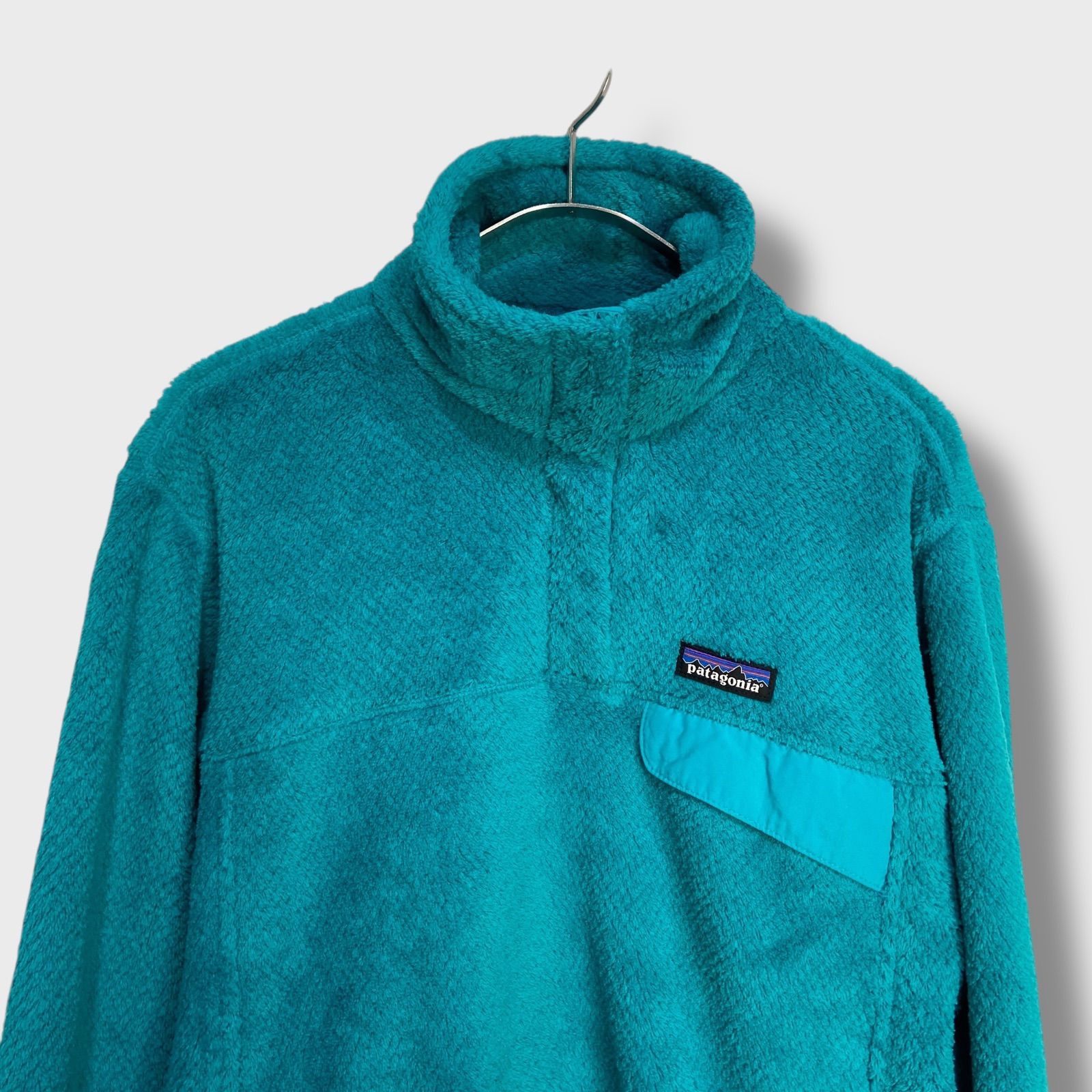 patagonia パタゴニア リツールスナップT フリースプルオーバー ポーラテック ブルー系 レディースL