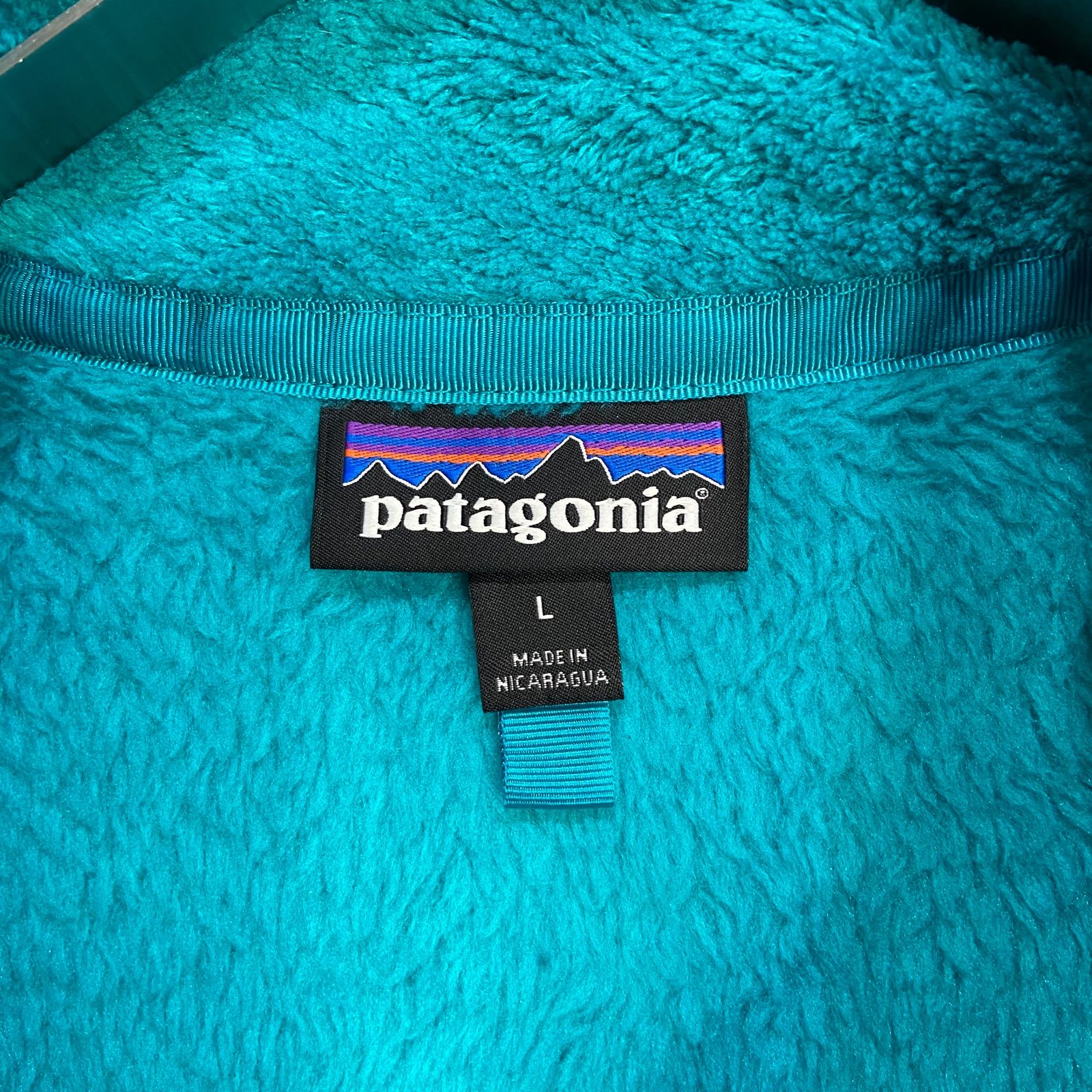 patagonia パタゴニア リツールスナップT フリースプルオーバー ポーラテック ブルー系 レディースL