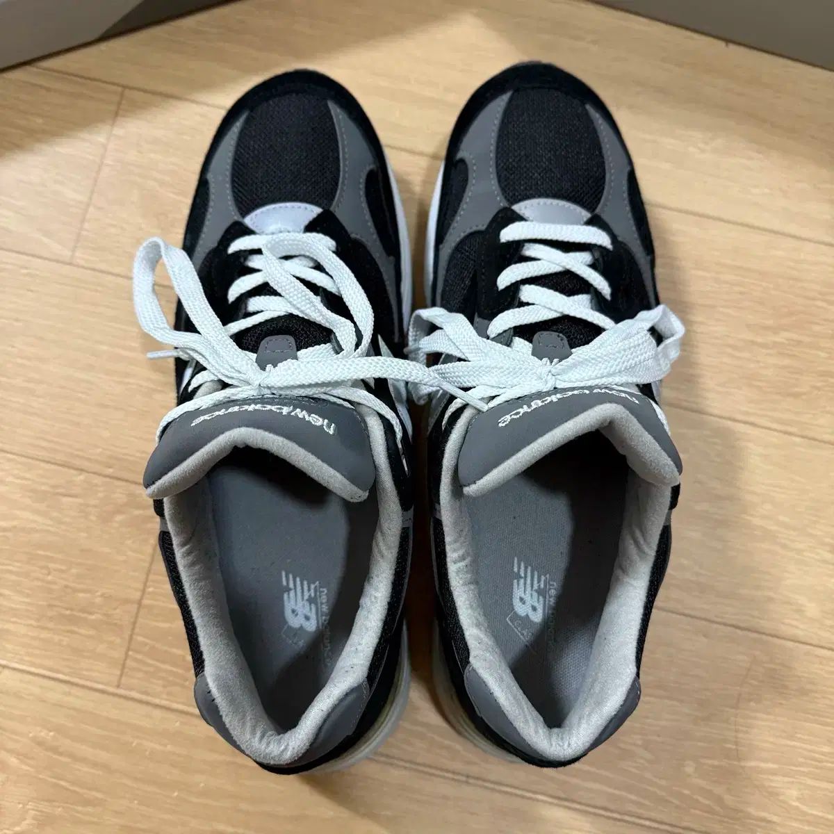 290 ニューバランス 992 コア ブラック グレー - メルカリ