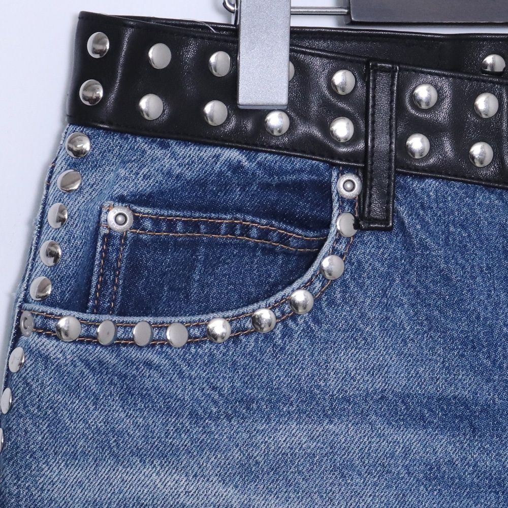 STUSSY × WALES BONNER Studded Jean サイズ30 インディゴ - メルカリ