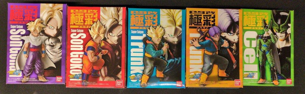 バンダイ 極彩/ドラゴンボール改 全5種セット 625083 - メルカリ バンダイ 極彩/ドラゴンボール改 全5種セット 625083 - メルカリ