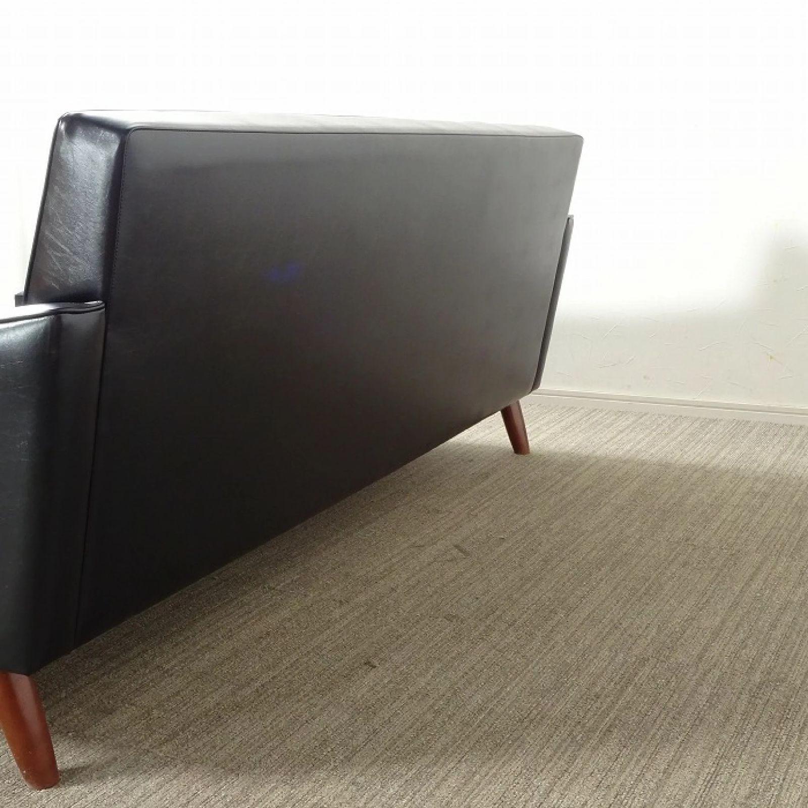 オットマン ブラック