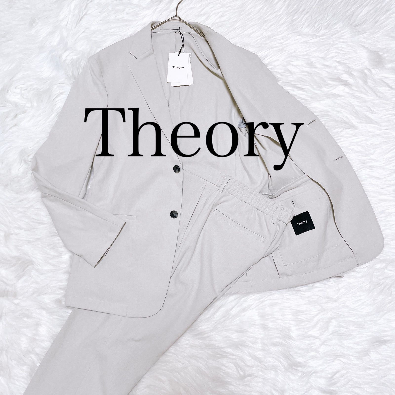 ✨新品未使用 セオリー 2024年モデル 洗える パンツスーツ グレー XS 新品未使用 セオリー 2024年モデル 洗えるパンツスーツ グレー Lサイズ