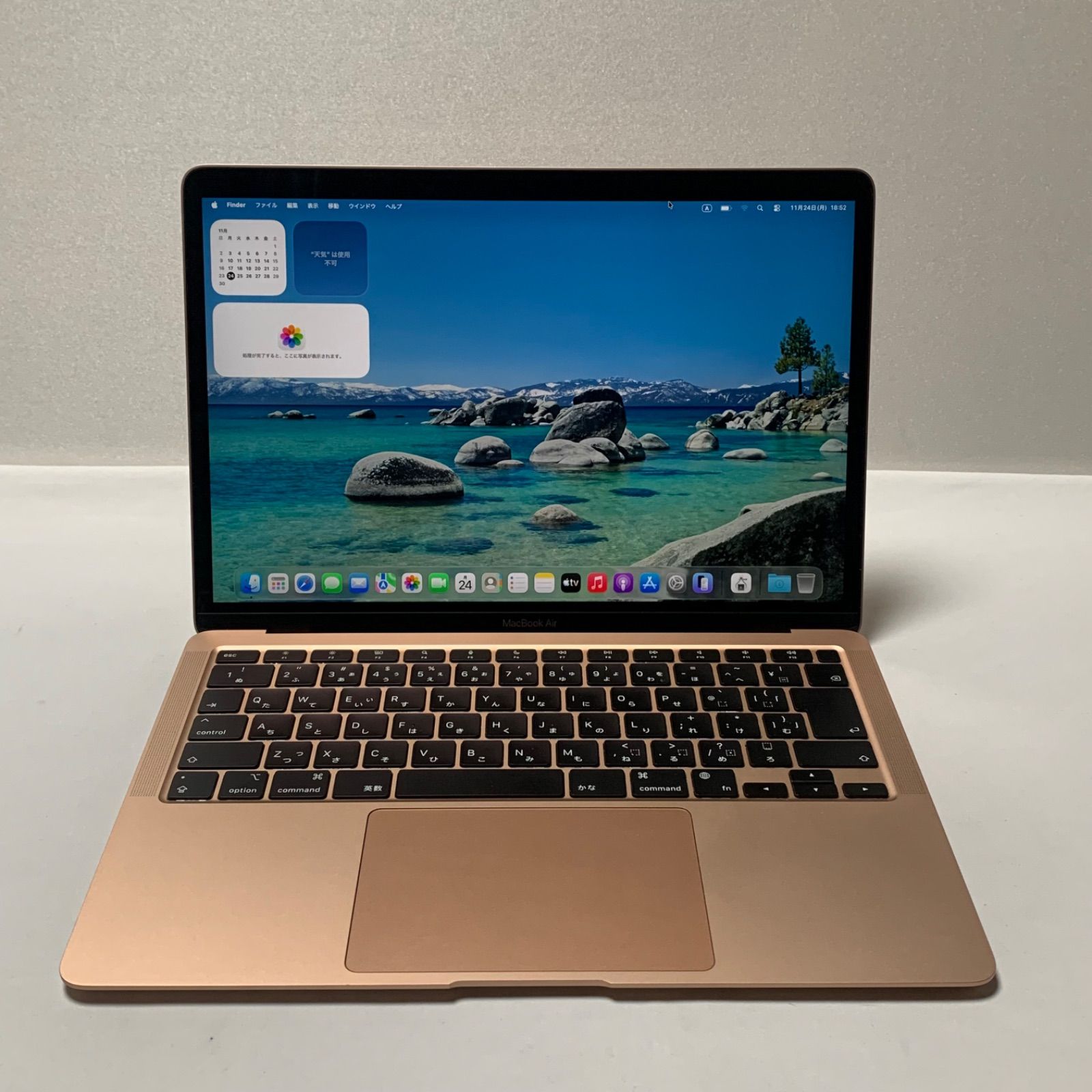 箱付美品】MacBook Air 2020年 M1 SSD512GB メモリ8GB ローズゴールド
